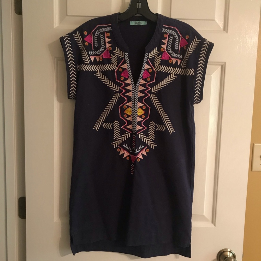 Karlie embroidered dress